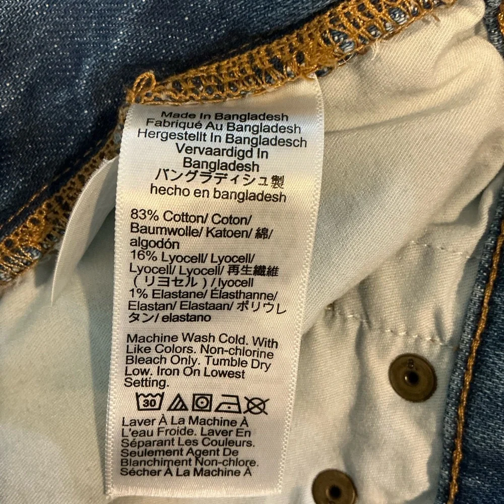 🌷 J. Crew Classic Vintage Blue Denim Jeans - Size 10 / 30 - Picture 6 of 7